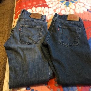 2 pair 511 Levi’s 14 Reg, 27/27